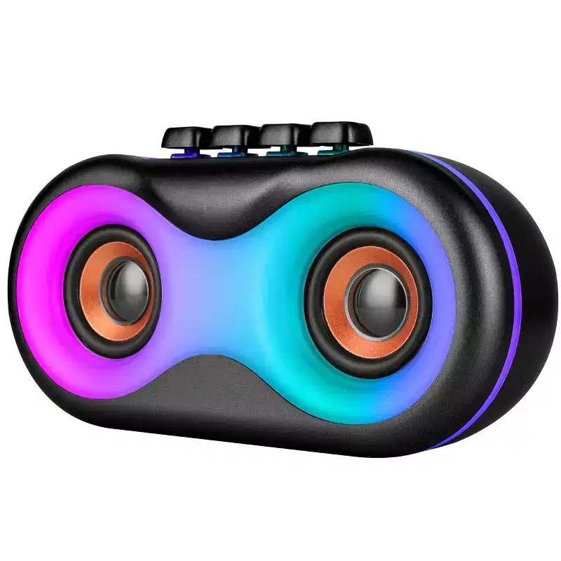 TOPTECH BRAZE-6 Dual 3 Bluetooth Speaker with LED Lights & Powerful Sound