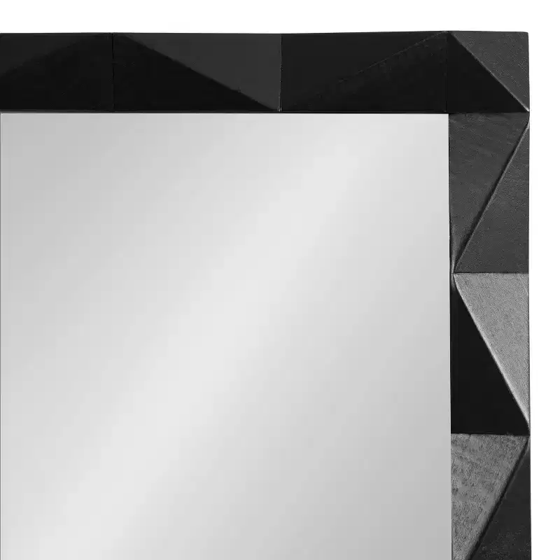 Kate & Laurel All Things Decor 24x36 Endicott Rectangle Wood Mirror