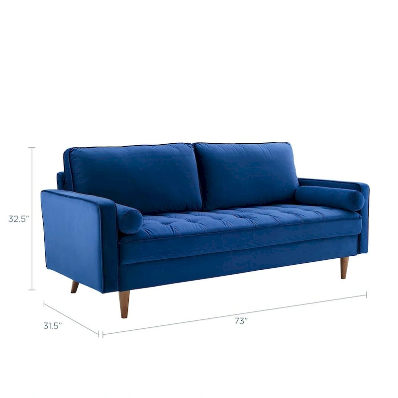 Carson Carrington Talby Velvet Sofa