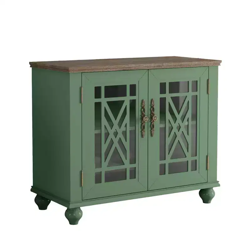 38 Vintage Storage Sideboard Buffet Accent Cabinet - Festivo