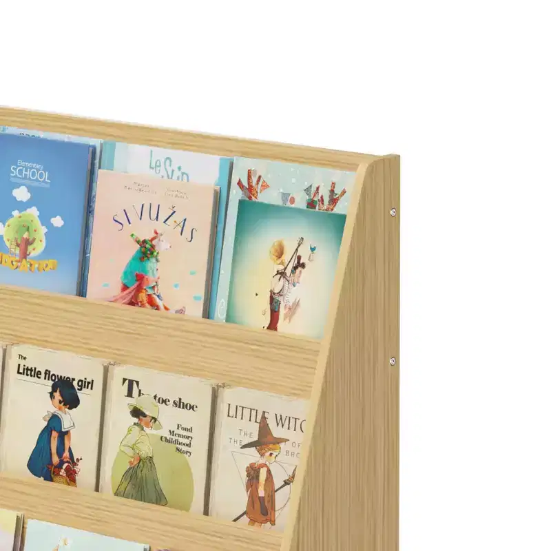 GDFStudio Zee Modern 4-Tier Kids Bookshelf