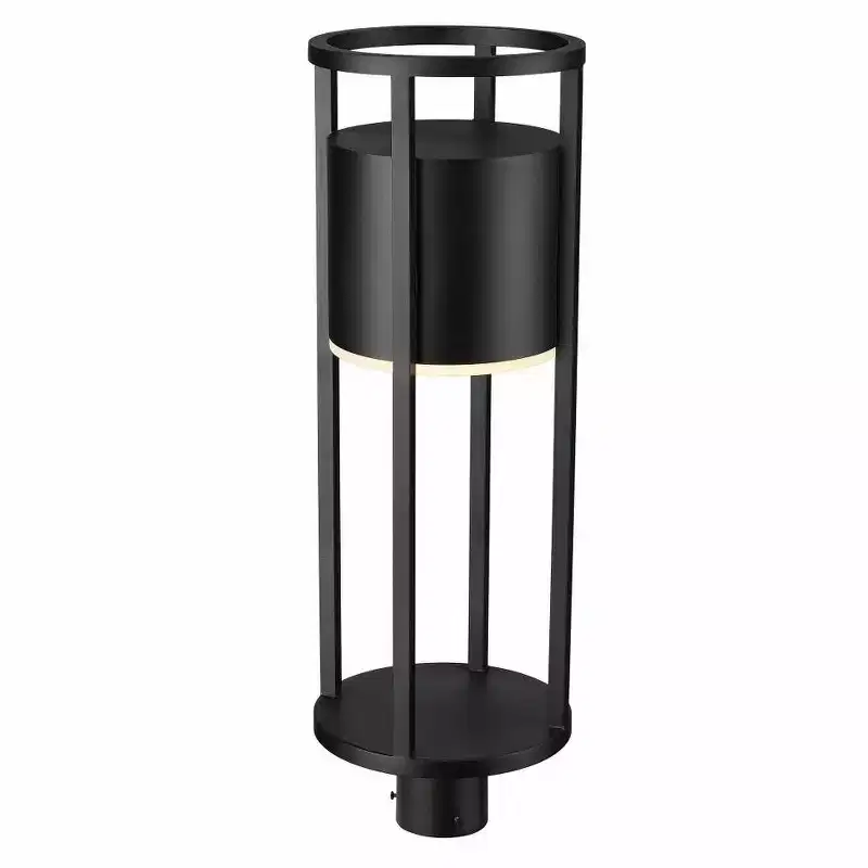Z-Lite Luca 1 - Light Post Light in Black