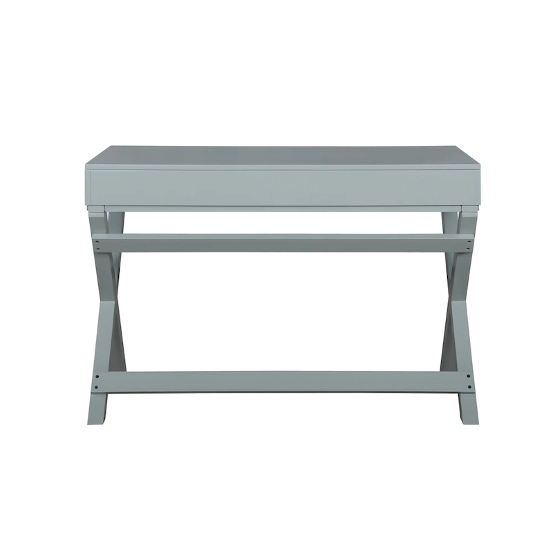 Poppy X-Frame Writing Desk with Drawers