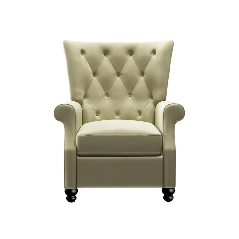 Copper Grove Plush Pushback Recliner Chairs (Set of 2)