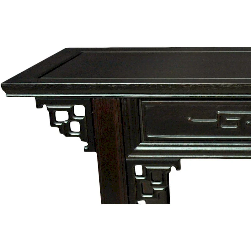 Rosewood Carved Bench