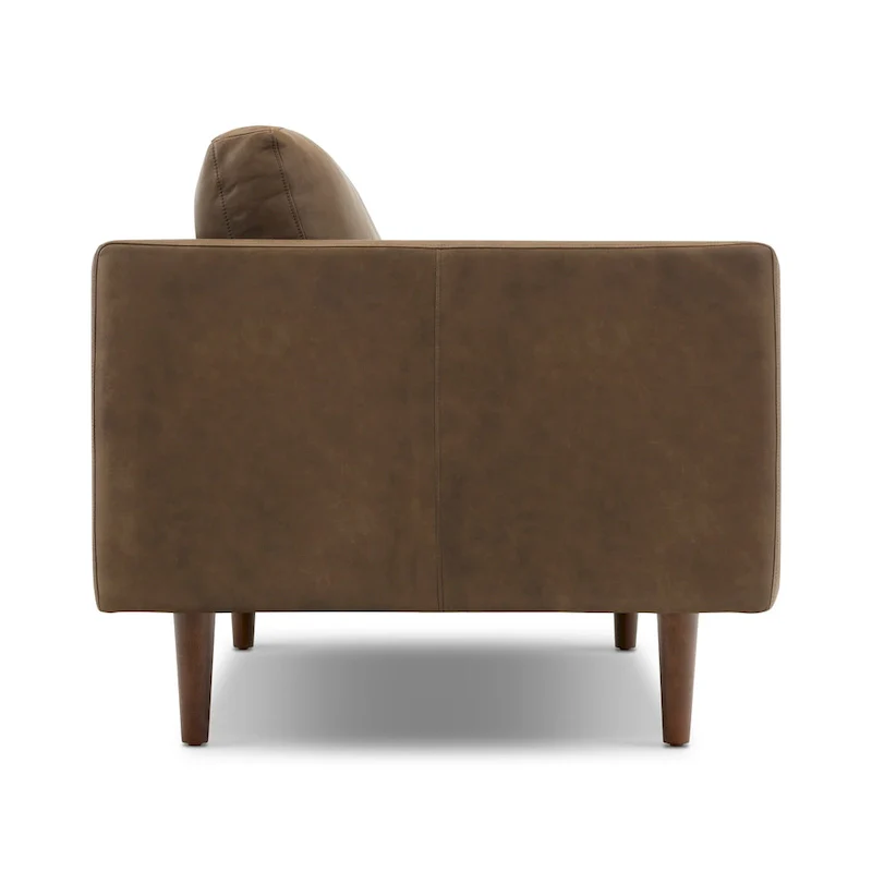 Napa 72 Apartment Sofa - Full Grain Genuine Italian Leather