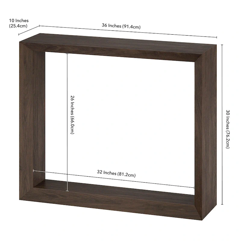 Osmond 36 Wide Rectangular Console Table - 36 Wide