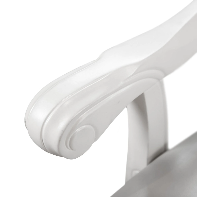 Furniture of America Eugene Traditional Solid Wood Dining Arm Chairs with Nailhead Trim and Cabriole Legs (Set of 2)