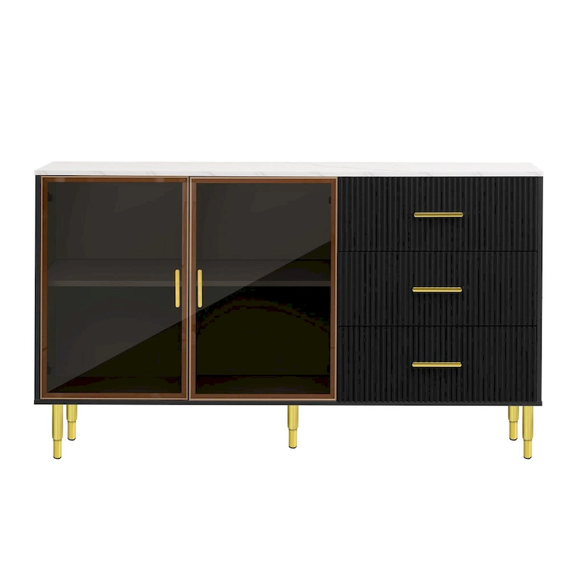 MDF Sideboard Buffet Cabinet