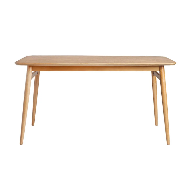 Middlebrook Designs Mid-Century Modern 59 Wood Dining Table