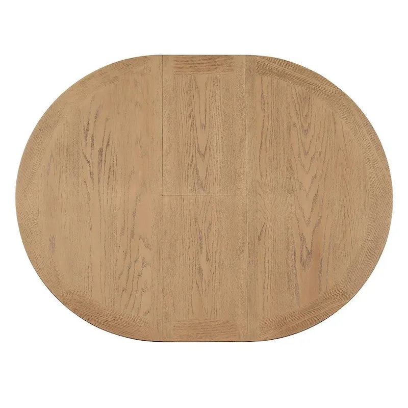 5-Piece Dining Set with Extandable Round Table