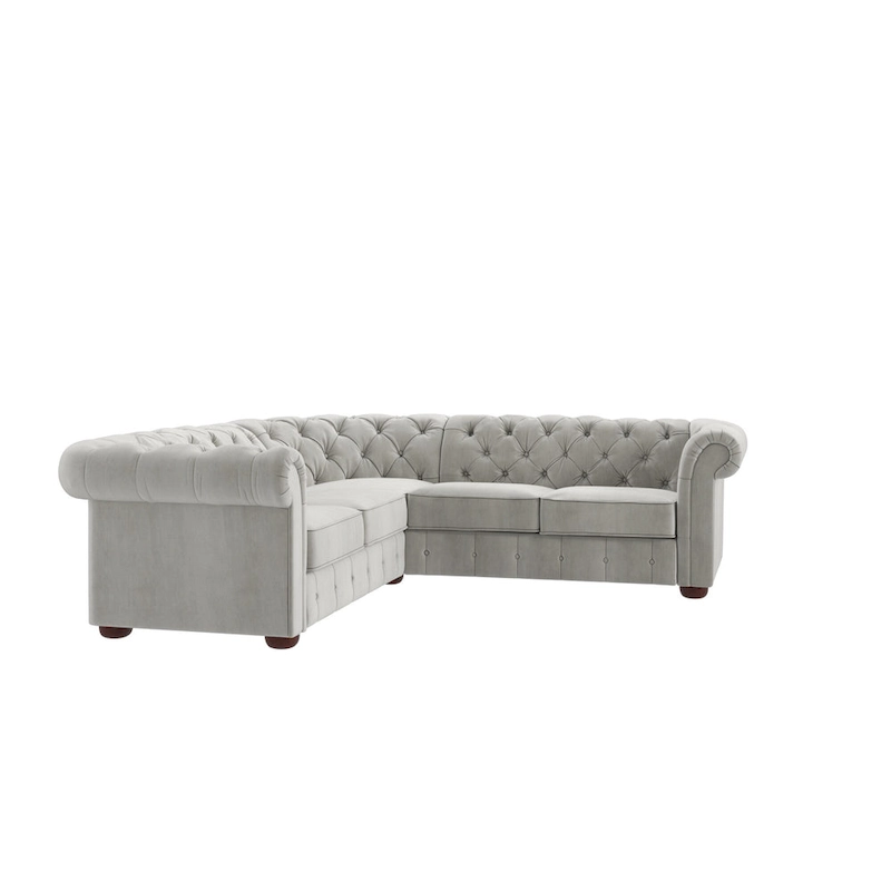 Knightsbridge Scrolled Arm Chesterfield Sectional by iNSPIRE Q Artisan