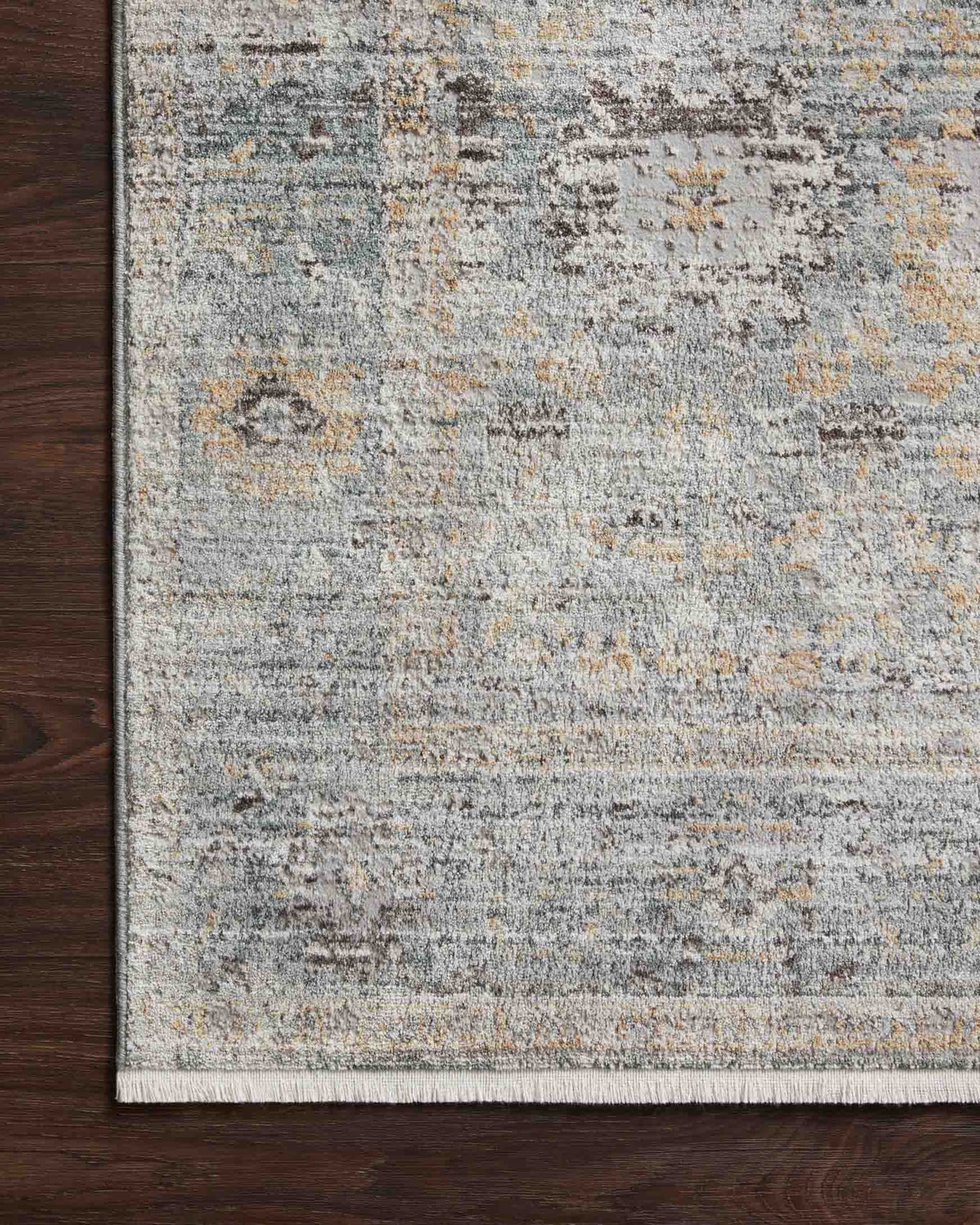 Bonney Teal Gold Rug