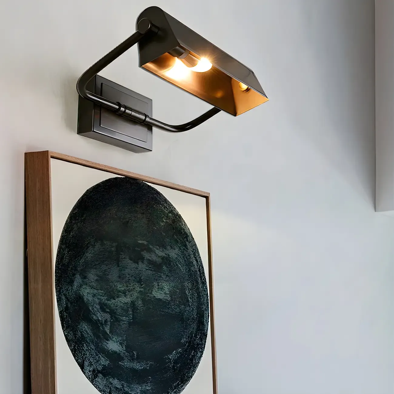 Modern Metal Down Shade Vanity Light for Bathroom