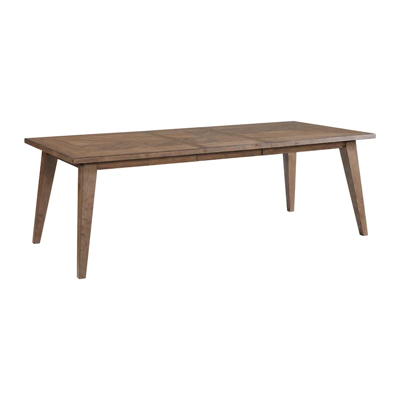 Oslo 30 Tall Dining Table with Leaf and 4 Legs, Weathered Chestnut - Mocha