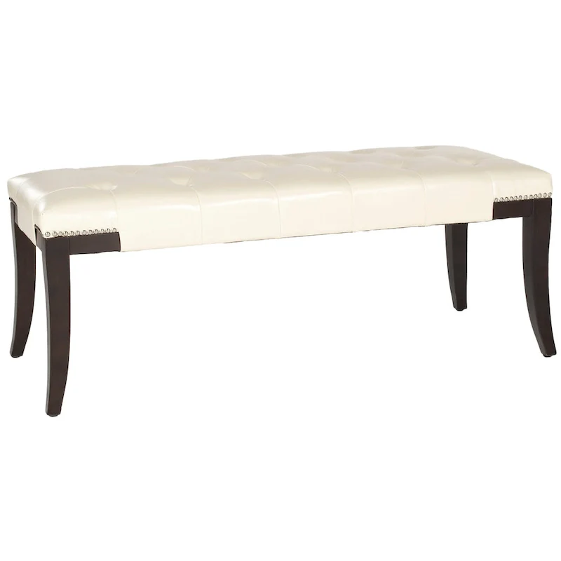 Tufted Nailhead Bench 48