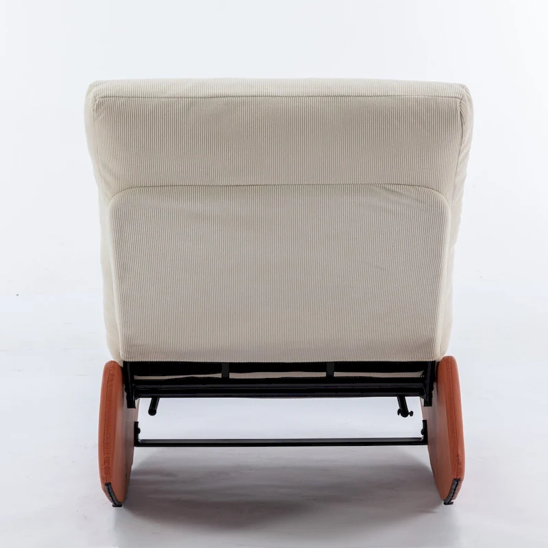 GDFStudio Modern Rocking Chair Recliner with Footrest