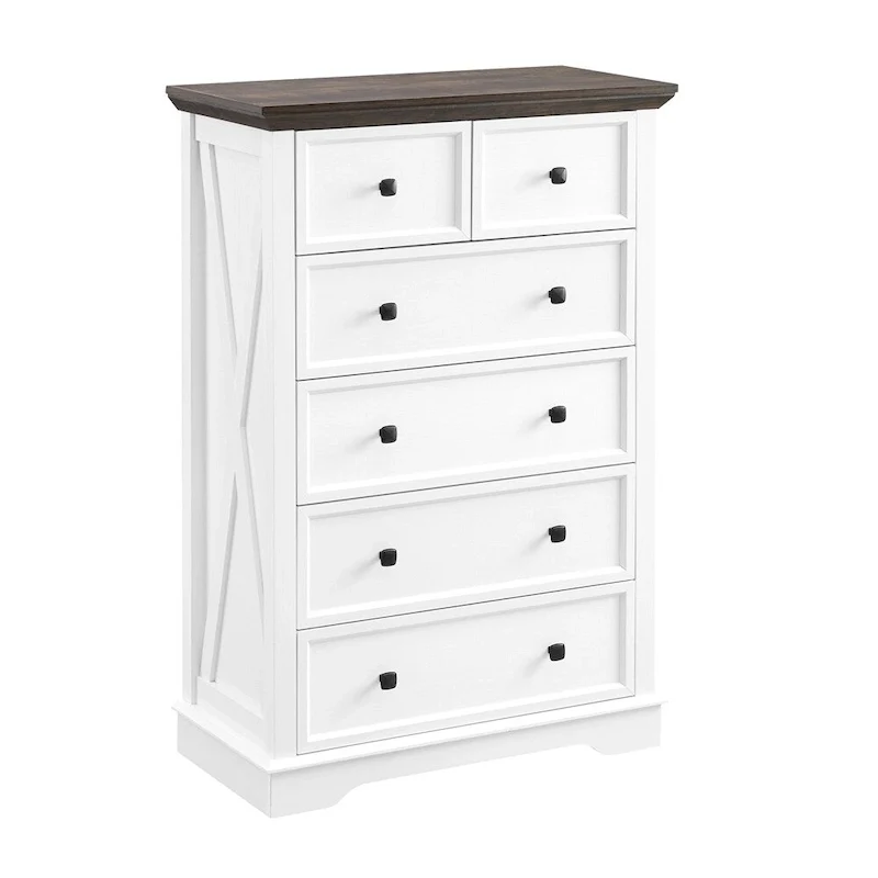 6 Drawers cabinet Tall Chest