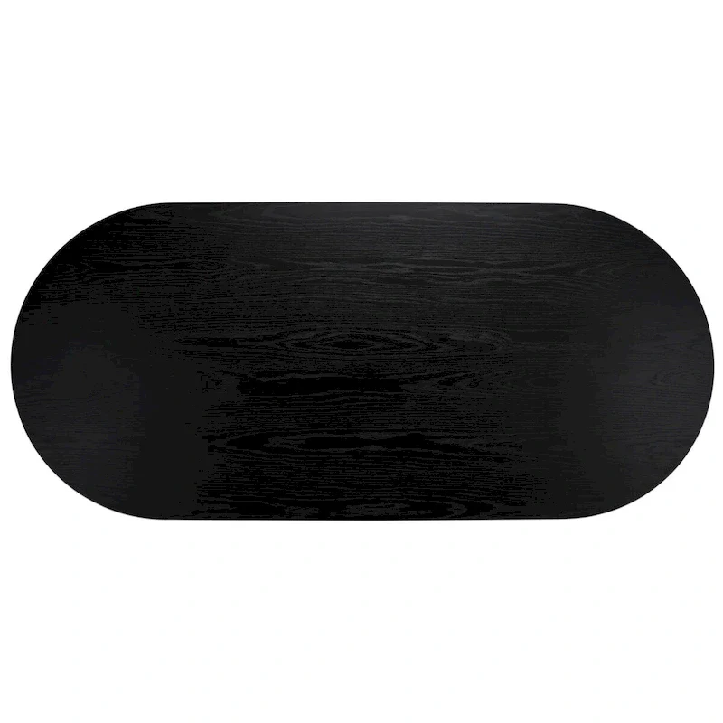 SAFAVIEH Couture Svenja Wood Dining Table - 79 In W x 35 In D x 29.5 In H - 79Wx35Dx30H