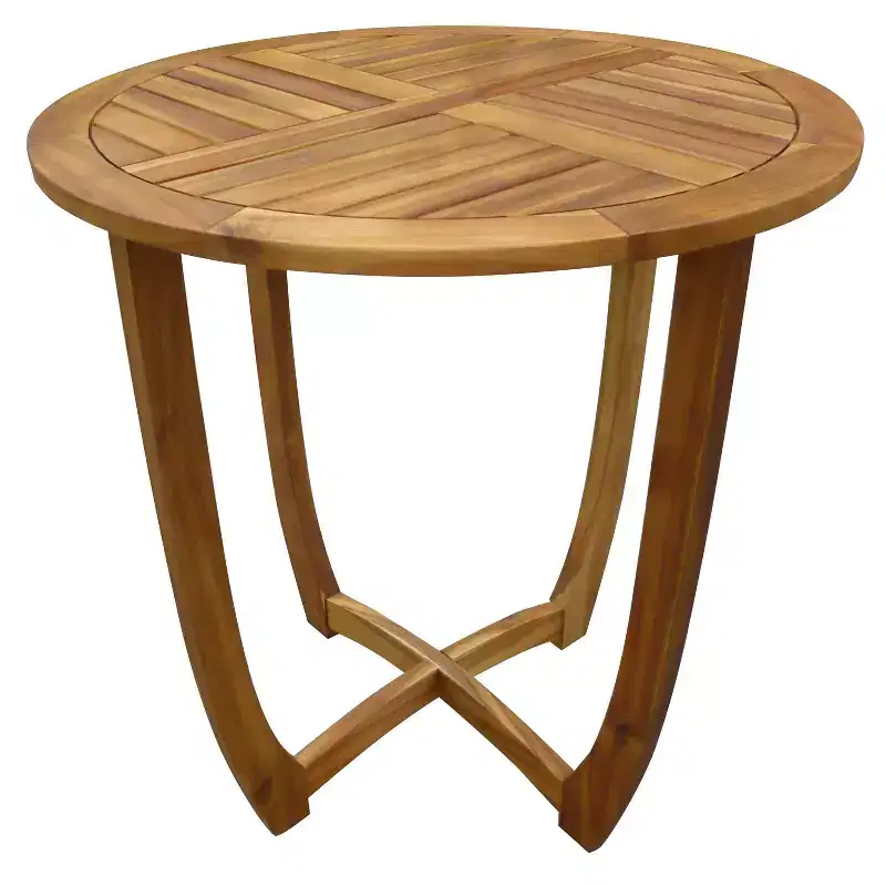 Christopher Knight Home Joueyf 3 Pieces Rustic Patio Acacia Bistro Set