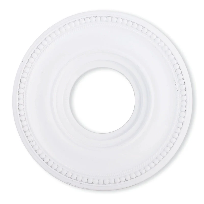 Livex Lighting Wingate White Ceiling Medallion, 82073, 82075, 82076, 82077