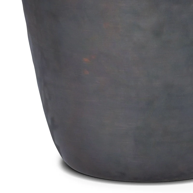 Industrial 20 inch Wide Metal Accent Side Table, Fully Assembled - 20 W x 20 D x 22 H