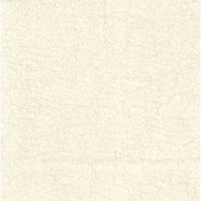 HomePop Sherpa Accent Chair with Wood Legs - Cream