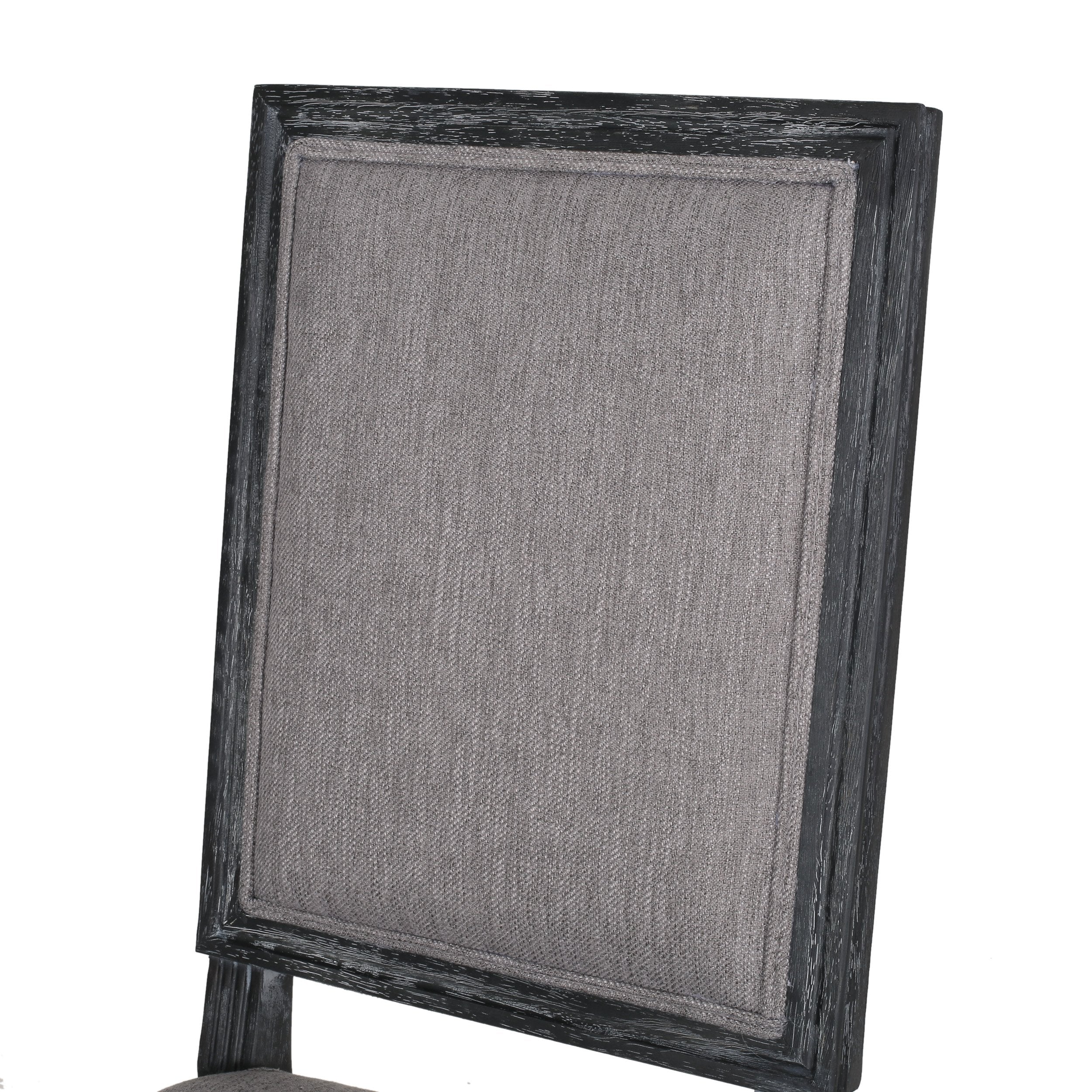 French Country Wood Upholstered Dining Chair (Set of 6) - NH955513