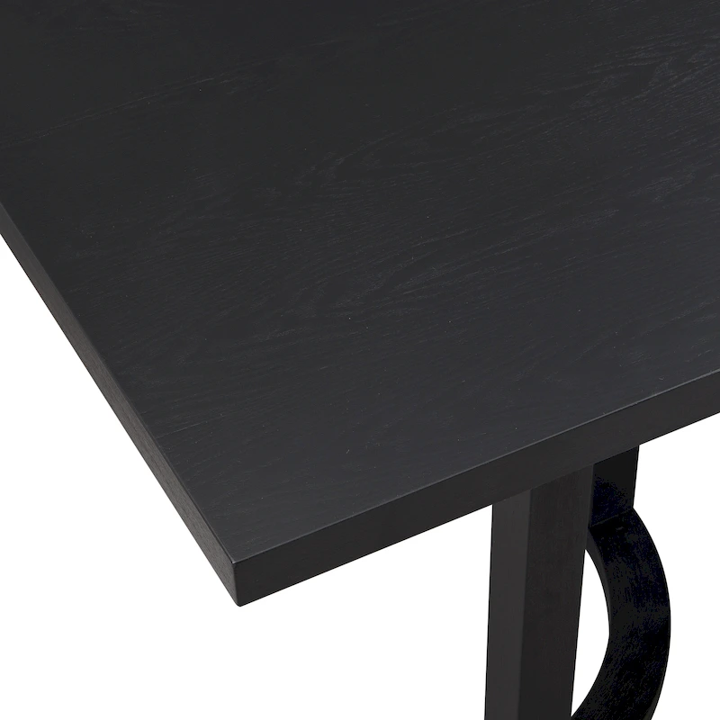 Kenneth Modern 95-Inch Dining Table with U-Shaped Trestle Base by Christopher Knight Home