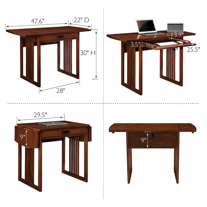 Leick Home Mission Writing Computer Desk