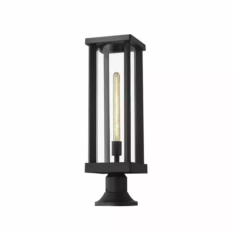 Z-Lite Glenwood 1 - Light Lantern in Black