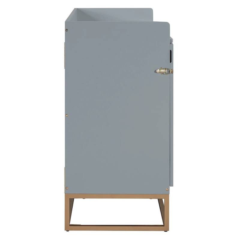 Queen Murphy Bed with Cabinet Design, Multi-Functional, 400lb Capacity