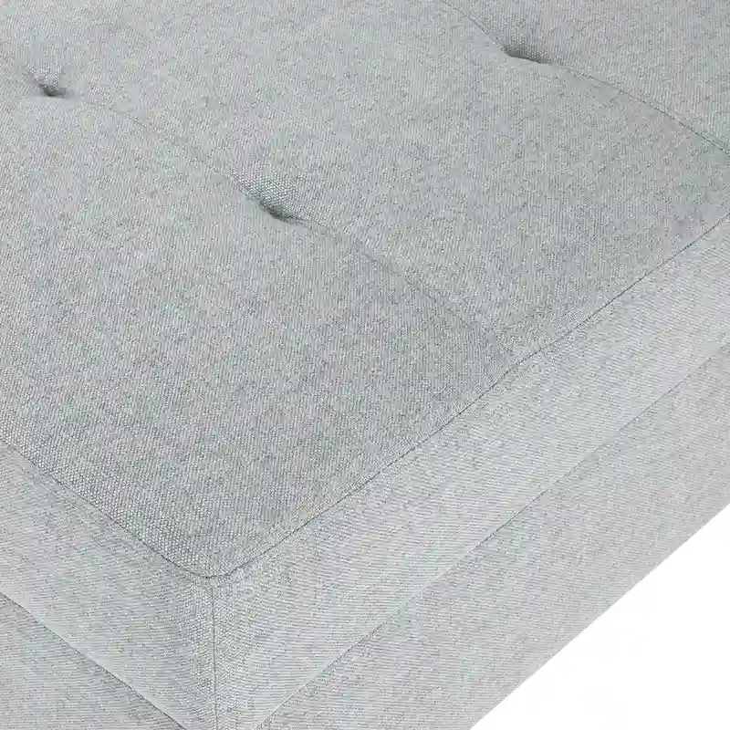 Tufted Fabric Ottoman