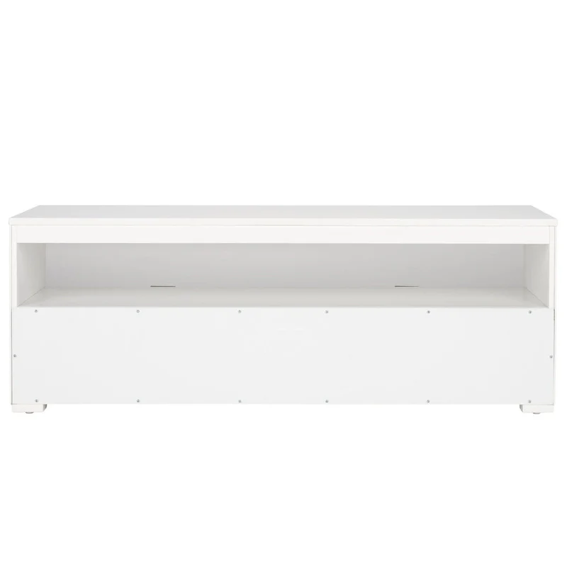 SAFAVIEH Kaitlyn 2-Drawer 1-Shelf Entertainment Media Stand (Fits Up To 55 Flatscreen TV) - 48Wx16Dx17H