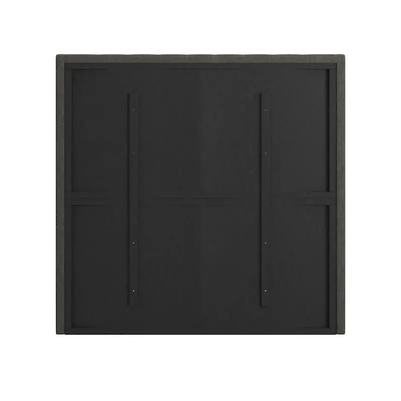 Button-Tufted Wingback Upholstered Headboard – Elegant Bedroom Accent