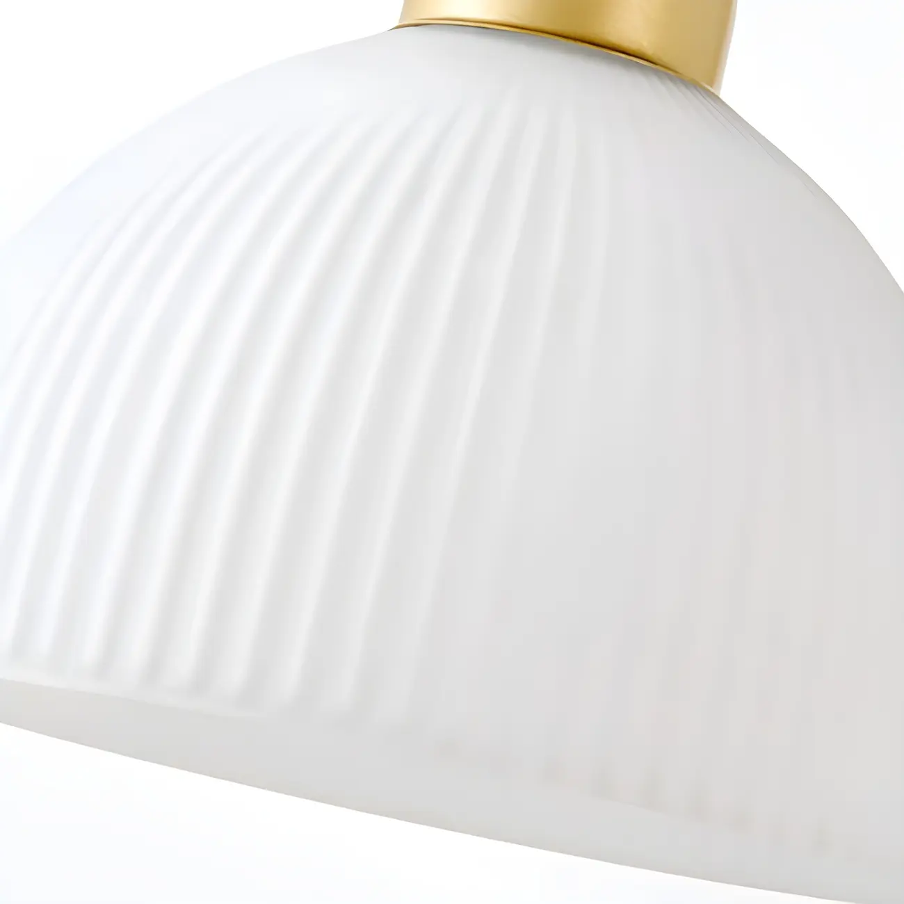 Modern Gold Adjustable Swing Arm Wall Light with White Shade