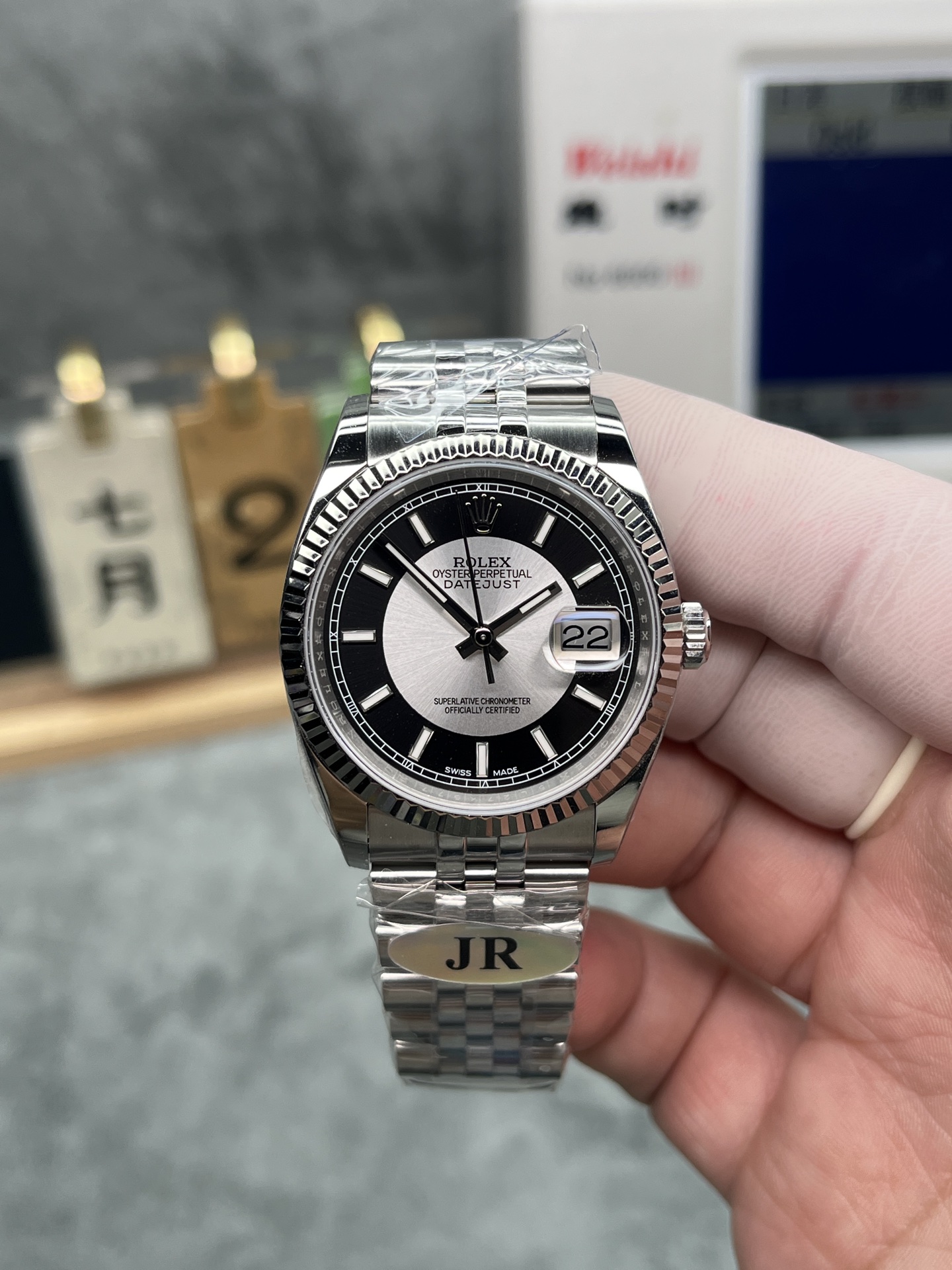 Rolex Datejust super clone with VS3235 movement and jubilee bracelet