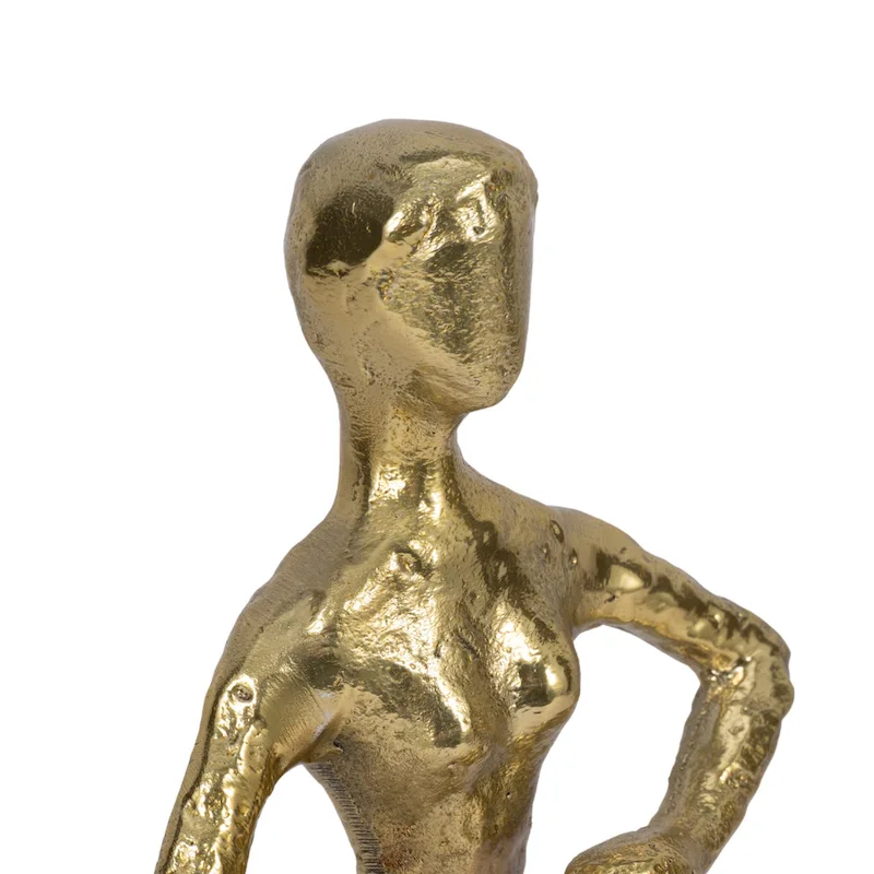 Sagebrook Home 14  Metal Hold Dancing Lady - 9  x 9  x 14