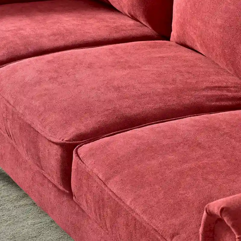 OVIOS Upholstered Mid-century Sofa