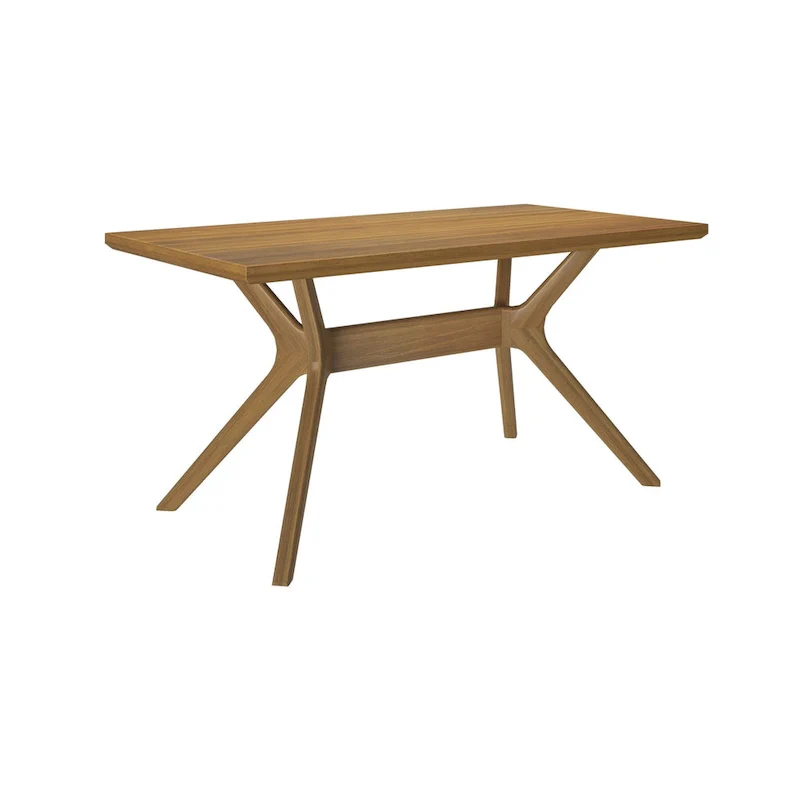 Plank and Beam Verso Cross Leg Rectangular Dining Table - 60
