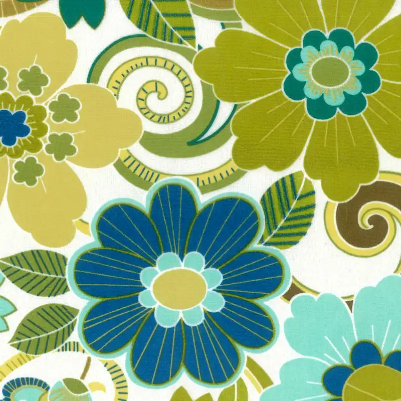 International Caravan Maui Footstool with Cushion