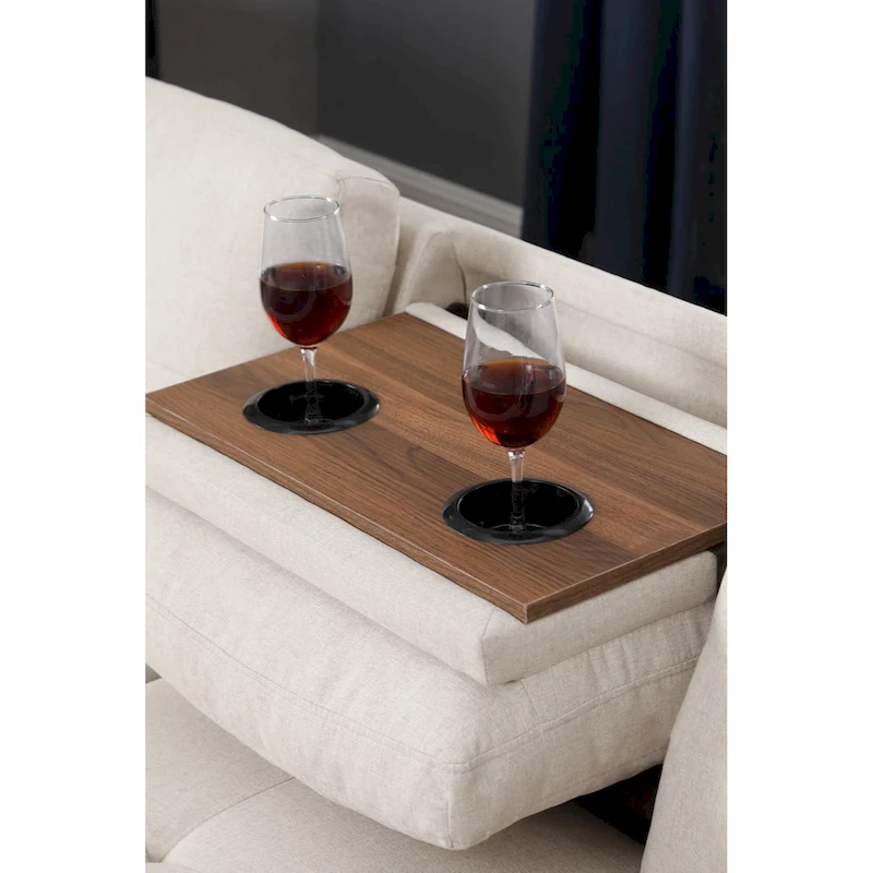 Alger 98  Wide Left Hand Facing Sofa & Chaise with Ottoman