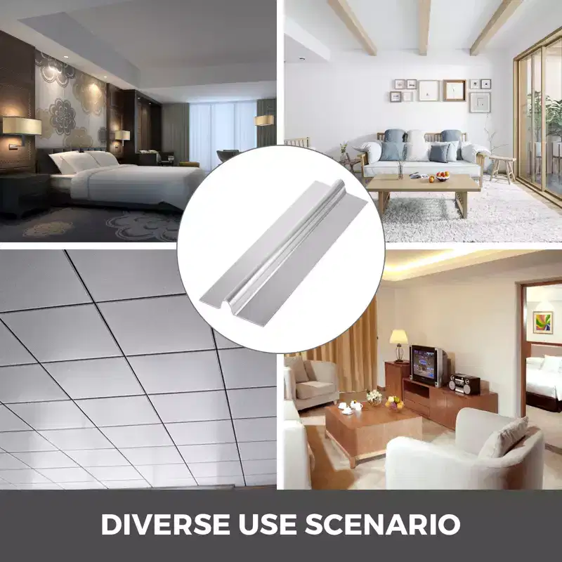 VEVOR PEX Heat Transfer Plates, 100pcs Box Radiant Heat Transfer Plates, 2ft Aluminum PEX Heat Transfer Plates, Silver