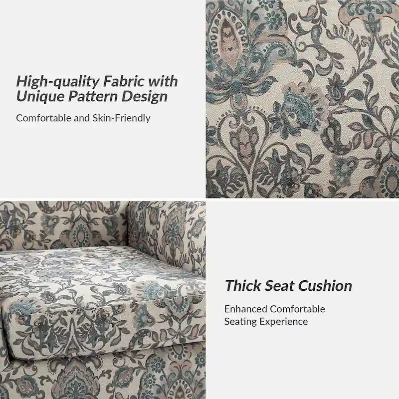 Giampiero Living Room Armchair with Nailhead Trims Set of 2 by HULALA HOME