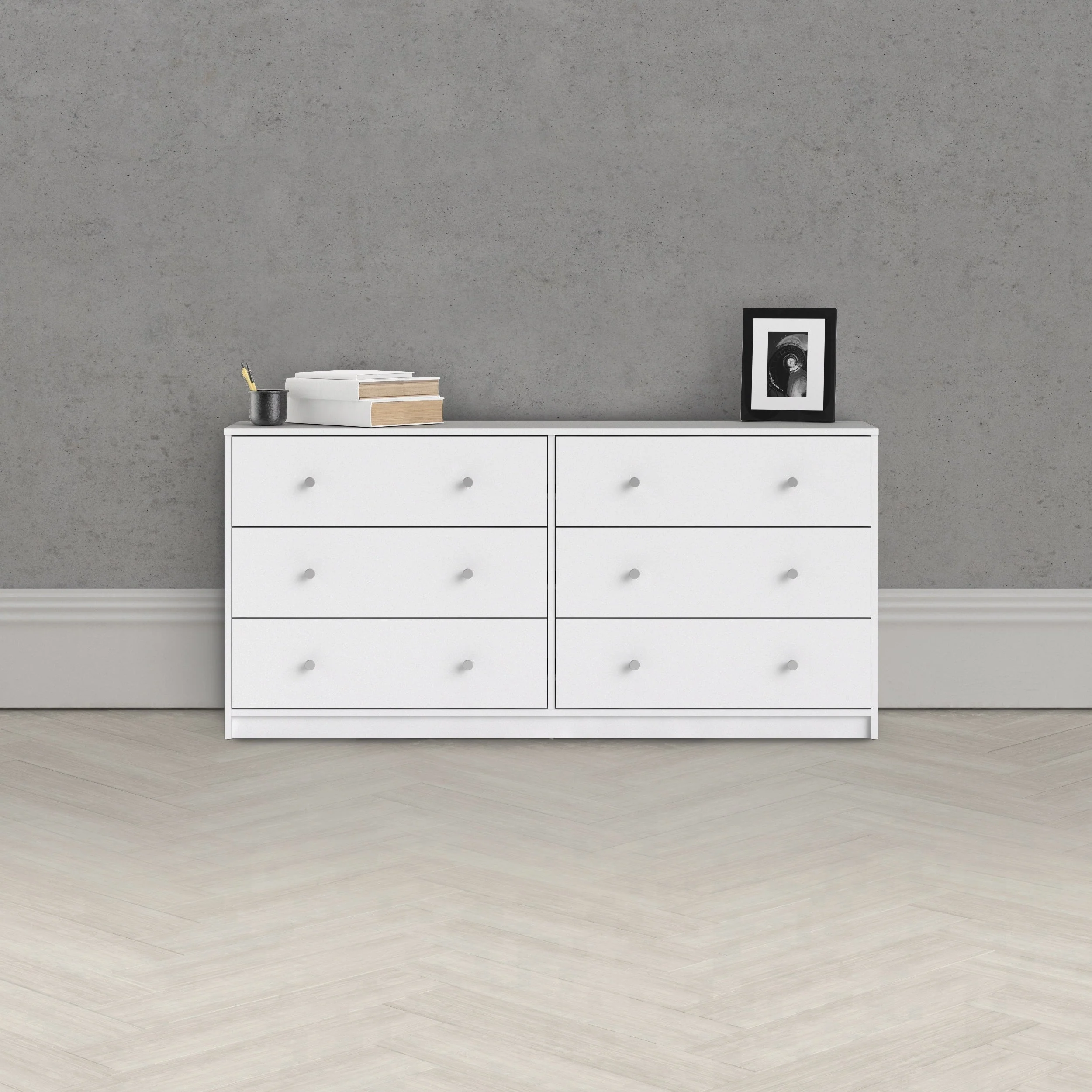 Porch & Den Zoe 6-drawer Double Dresser