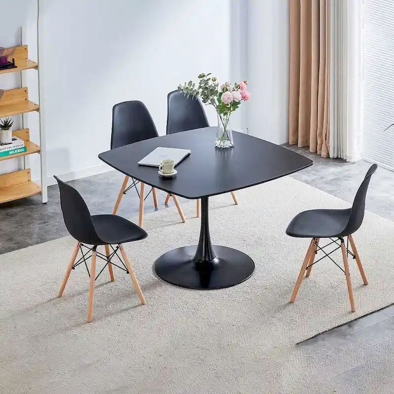 42.1\31.49 Mid-century Pedestal Leisure Coffee Table