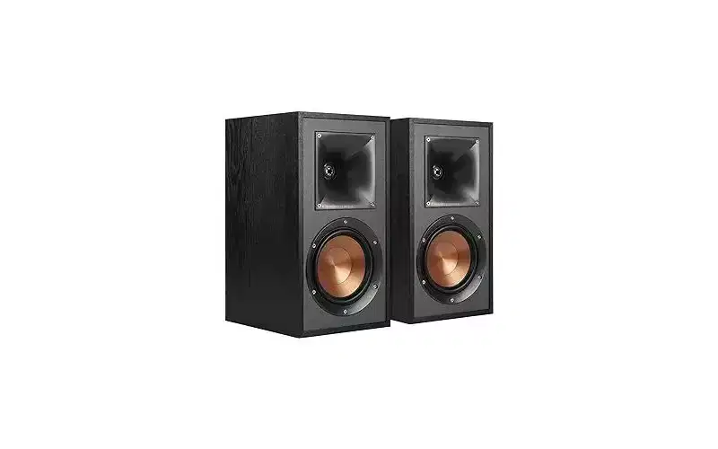 Klipsch R-41M Reference Bookshelf Speakers (Pair), Black