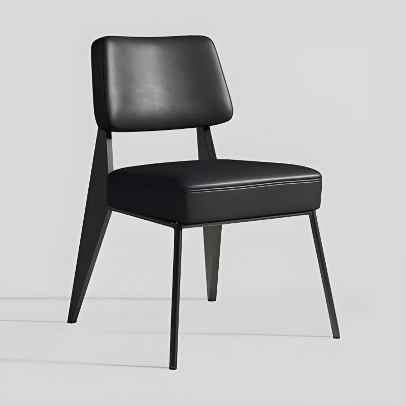 Modern Upholstered Dining Chair with Arm