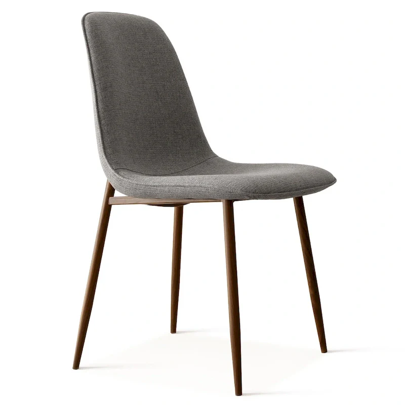 Modern Solid Back Side Dining Chair(Set of 4)