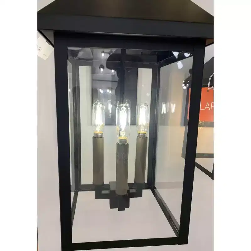 Lark Rhett 2 - Light Wall Light in Black